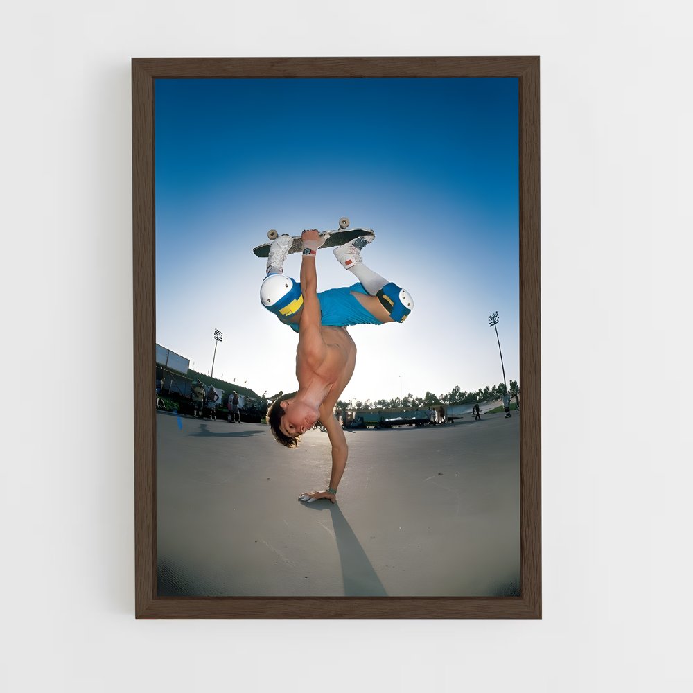 Poster Skate & Balance – affiche Skateboard (vue 5)